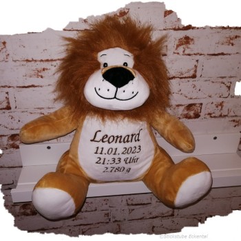 Löwe für Kinder mit Namen